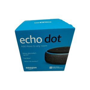 Amazon Echo Dot (3rd Generation) Smart Speaker with Alexa - Charcoal